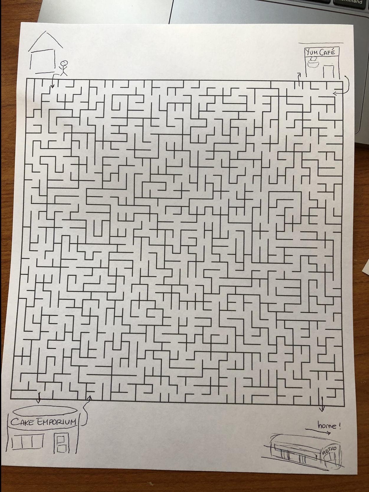 The output, with a little extra to make it even more fun
